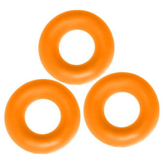 Fat Willy 3 Pc Jumbo Cockrings Orange - Shhh...