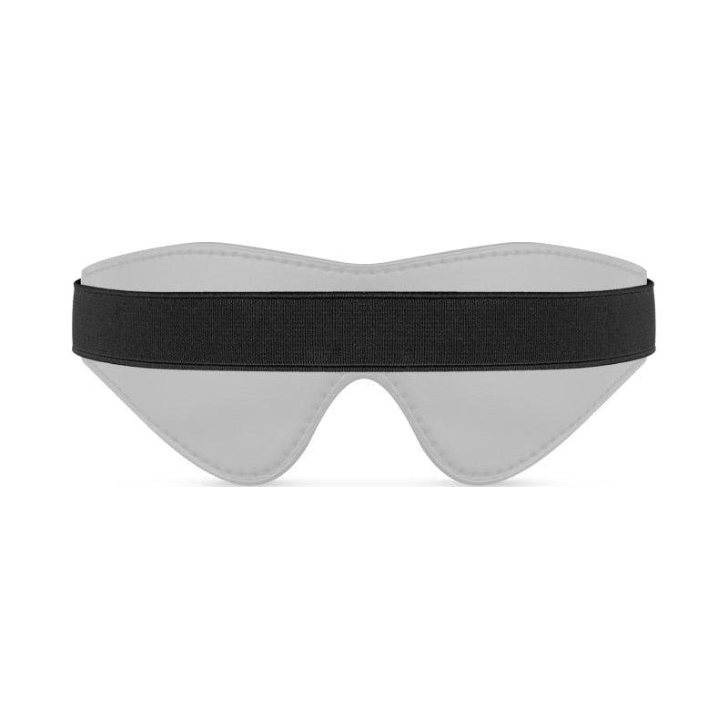 Faux Leather Blindfold Black - Shhh...