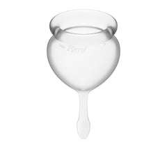 Feel Good Menstrual Cup Transparent 2pcs - Shhh...