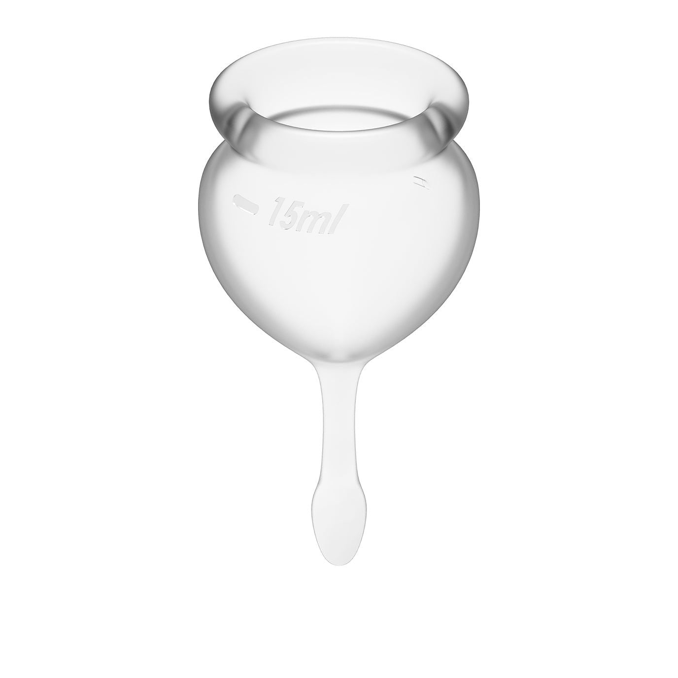 Feel Good Menstrual Cup Transparent 2pcs - Shhh...