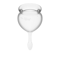 Feel Good Menstrual Cup Transparent 2pcs - Shhh...