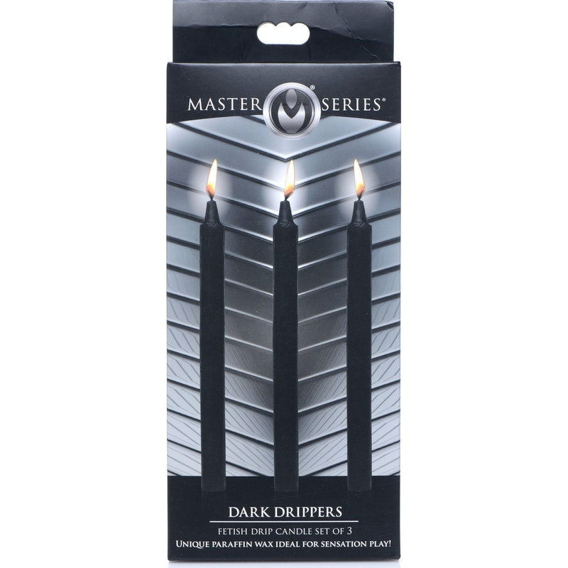 Fetish Drip Candles 3 Pack - Black - Shhh...