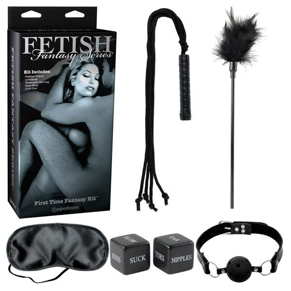 Fetish Fantasy Series Limited Edition First Time Fantasy Kit -  Bondage Kit - 5 Piece Set - Shhh...