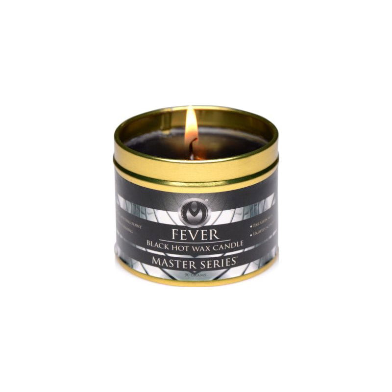 Fever Black Hot Wax Drip Candle - Shhh...
