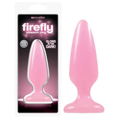 Firefly Pleasure Plug - Glow-in-the-Dark  12.7 cm (5'') Medium Butt Plug - Shhh...