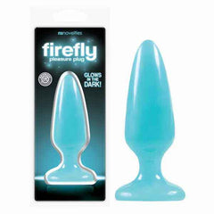 Firefly Pleasure Plug - Glow-in-the-Dark  12.7 cm (5'') Medium Butt Plug - Shhh...