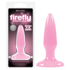 Firefly Pleasure Plug - Glow-in-the-Dark  8.1 cm (3.2'') Mini Butt Plug - Shhh...