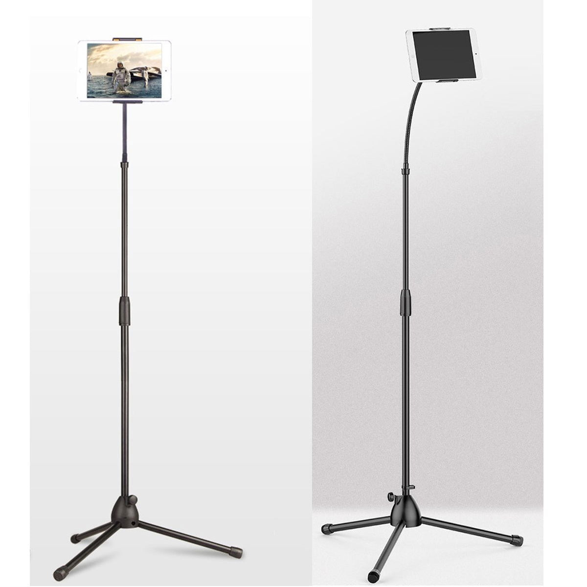 Flexible & height adjustable stand for phones & tablets - Shhh...