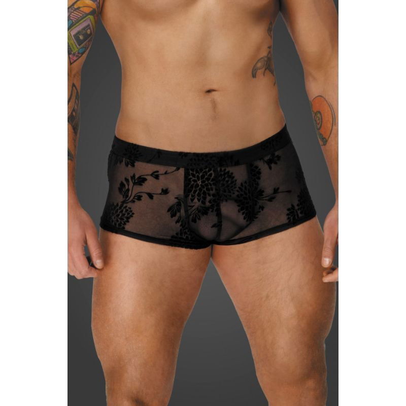 Flock Embroidery Short-Shorts - 4 sizes - Shhh...