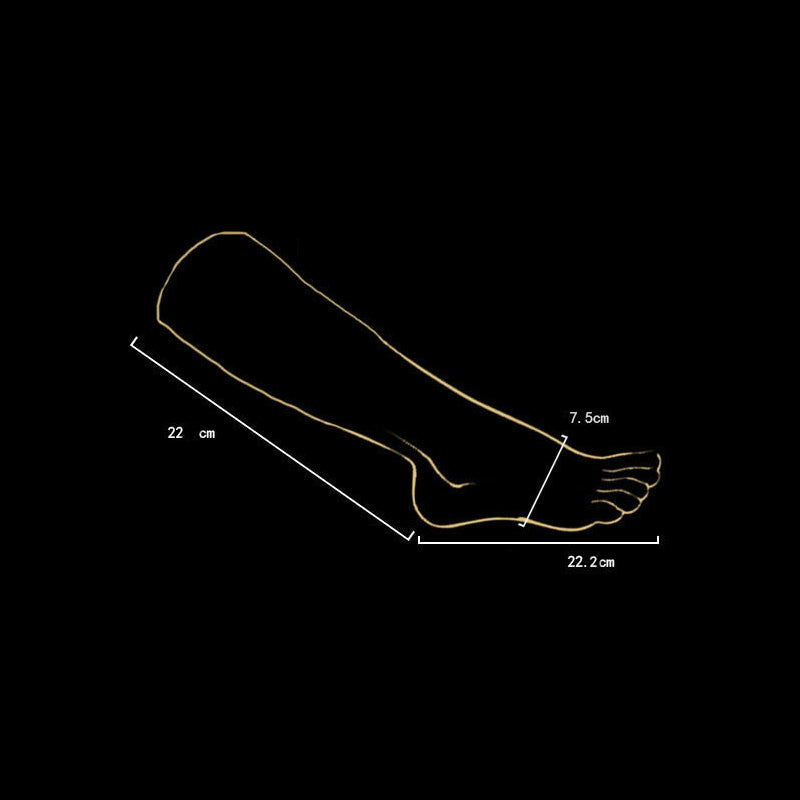 Foot fetish - female foot & shin replica size EU35. - Shhh...