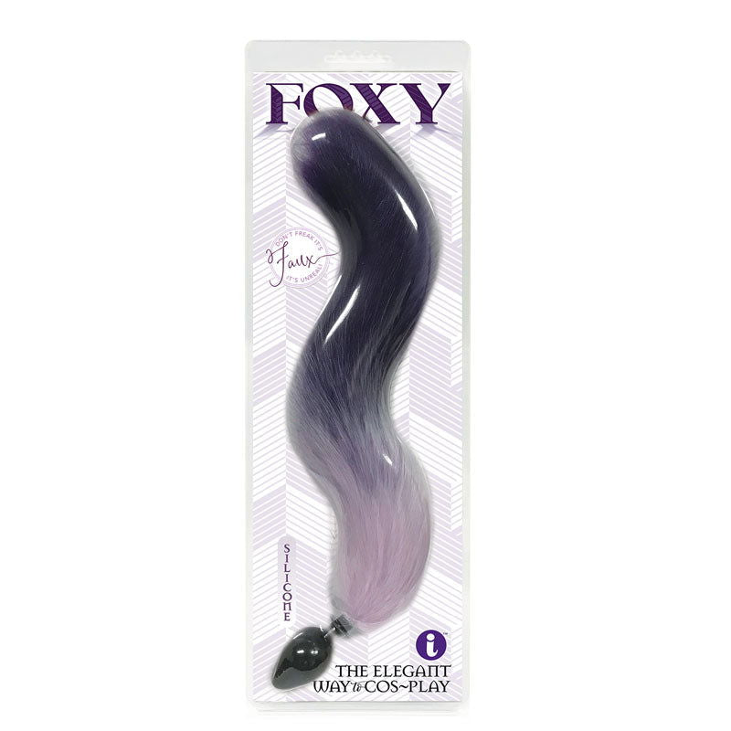 Foxy Fox Tail Silicone Butt Plug - Shhh...