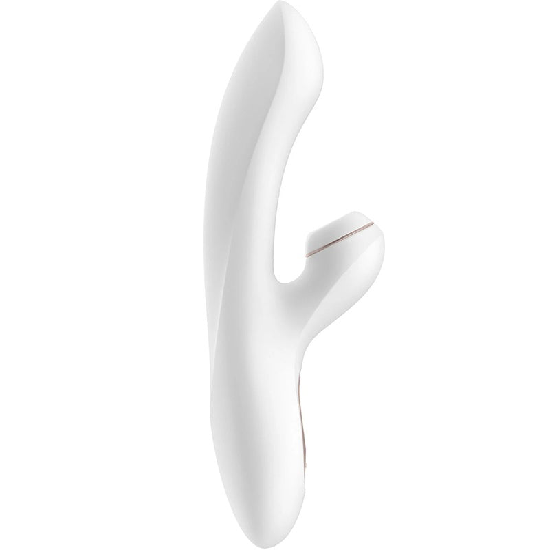 Satisfyer Pro + G-Spot Rabbit Vibe - White