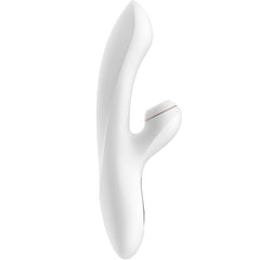Satisfyer Pro + G-Spot Rabbit Vibe - White