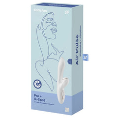 Satisfyer Pro + G-Spot Rabbit Vibe - White