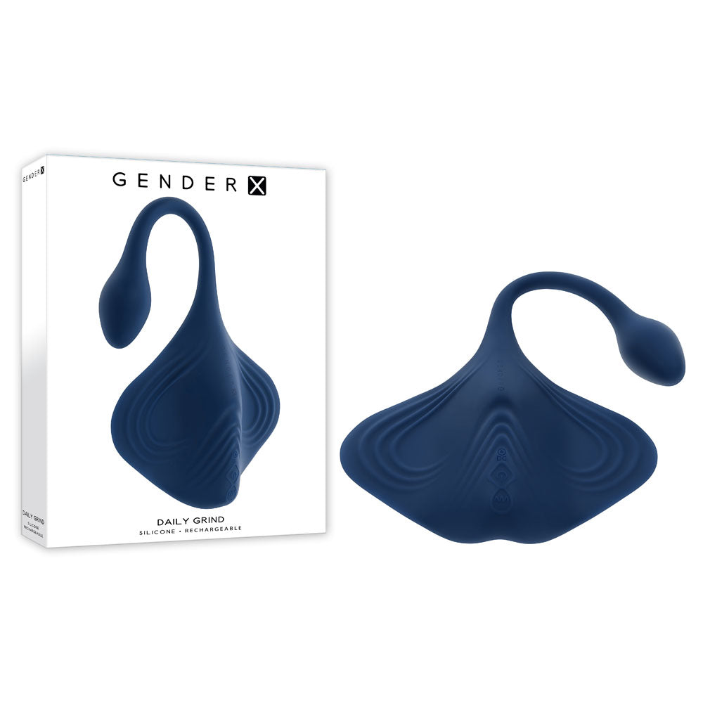 Gender X DAILY GRIND -  USB Rechargeable Grinding Pad with Anal Plug