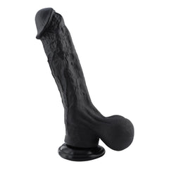 Hismith Huge Black 31.5 cm Dildo with Kliclok - Black 31.5 cm Dildo with Kliclok Machine Attachment