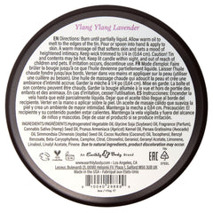EB Aphrodisiac Massage Candle - Ylang Ylang Lavender - Ylang Ylang Lavender Scented Massage Candle - 170 g