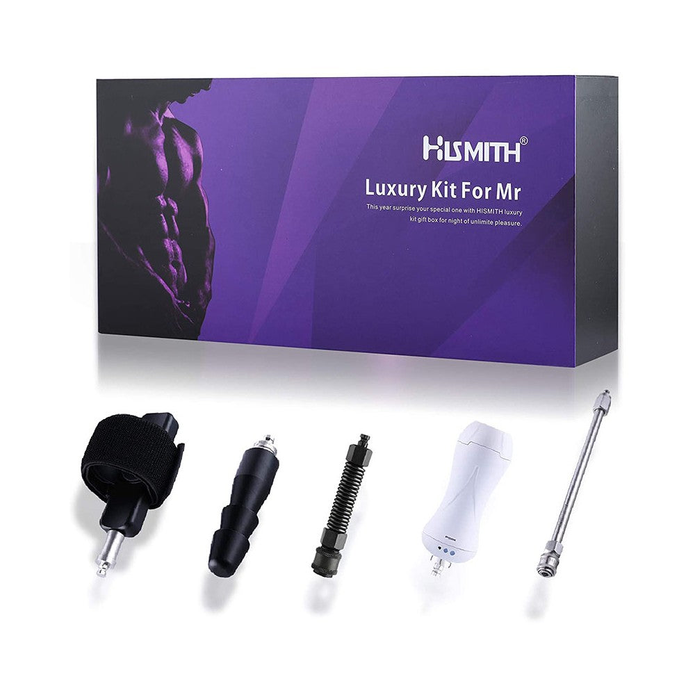 HISMITH Luxury Kit For Him - Attachment Kit for HiSmith Machines - 5 Piece Set
