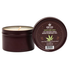 Hemp Seed 3-In-1 Massage Candle - Honey, Cinnamon, Maple 170 g