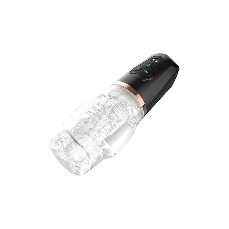 Adam & Eve Adam's Gawk Gawk 2.0 -  USB Rechargeable Rotating & Vibrating Masturbator