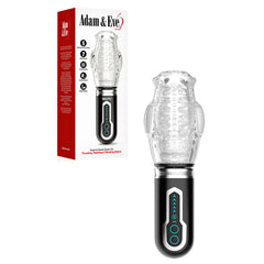 Adam & Eve Adam's Gawk Gawk 3.0 -  USB Rechargeable Thrusting, Rotating & Vibrating Masturbator
