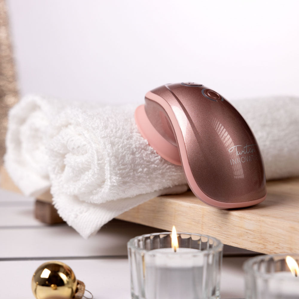 Twitch 1 Vibrator & Clit Suction Device - Rose Gold