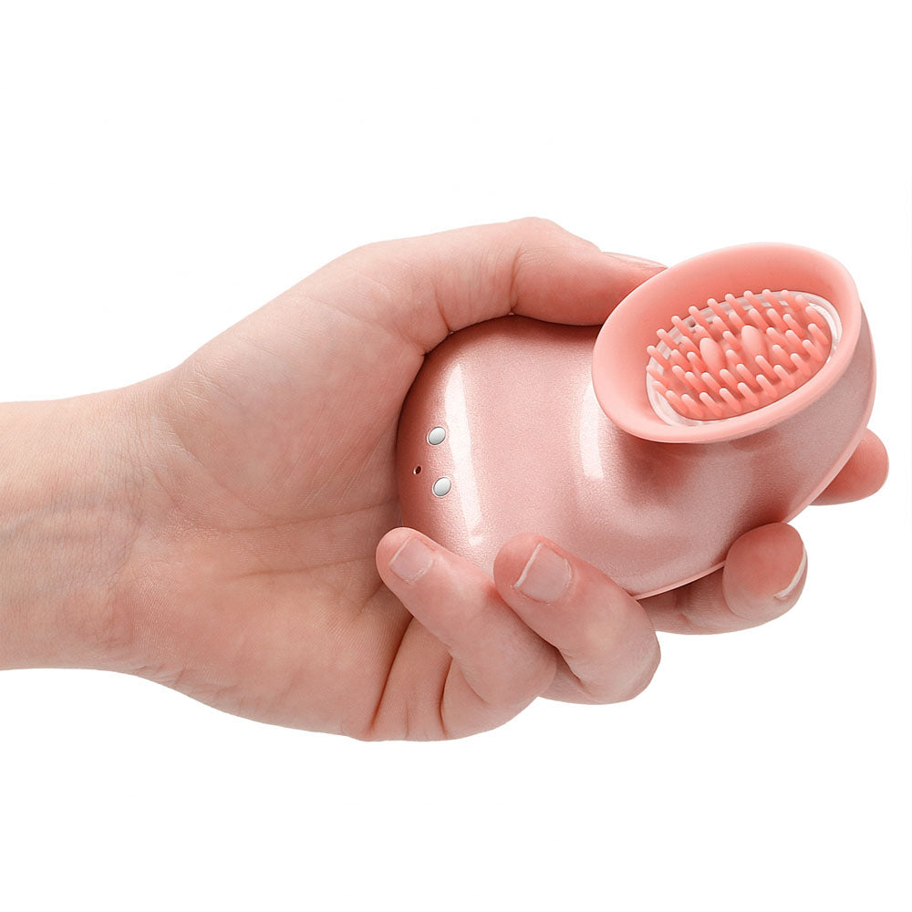 Twitch 1 Vibrator & Clit Suction Device - Rose Gold
