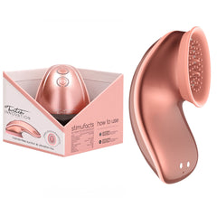 Twitch 1 Vibrator & Clit Suction Device - Rose Gold