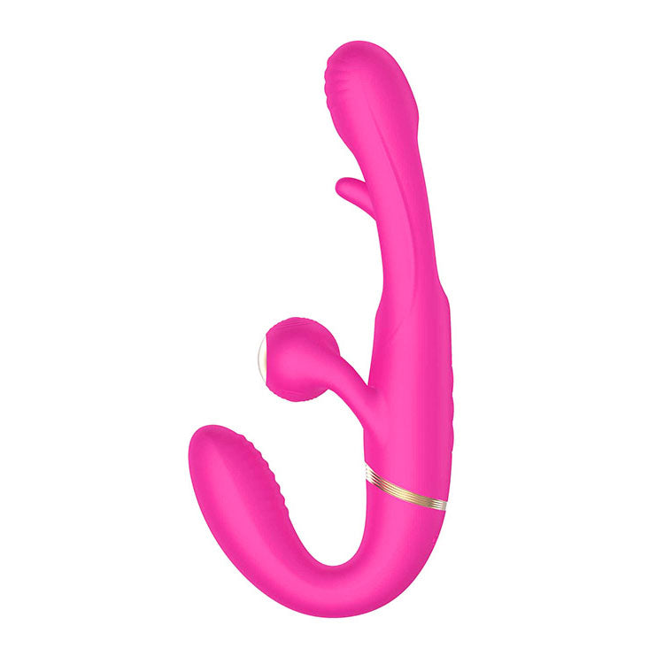 Adam & Eve ORGAZ-OHH-MATIC -  23.5 cm USB Rechargeable Strapless Strap-On with Remote