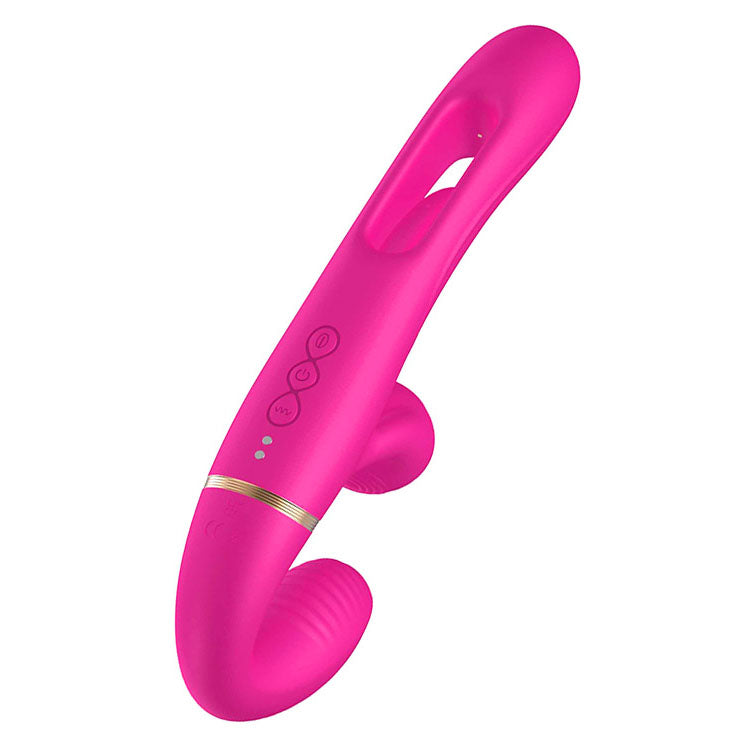 Adam & Eve ORGAZ-OHH-MATIC -  23.5 cm USB Rechargeable Strapless Strap-On with Remote