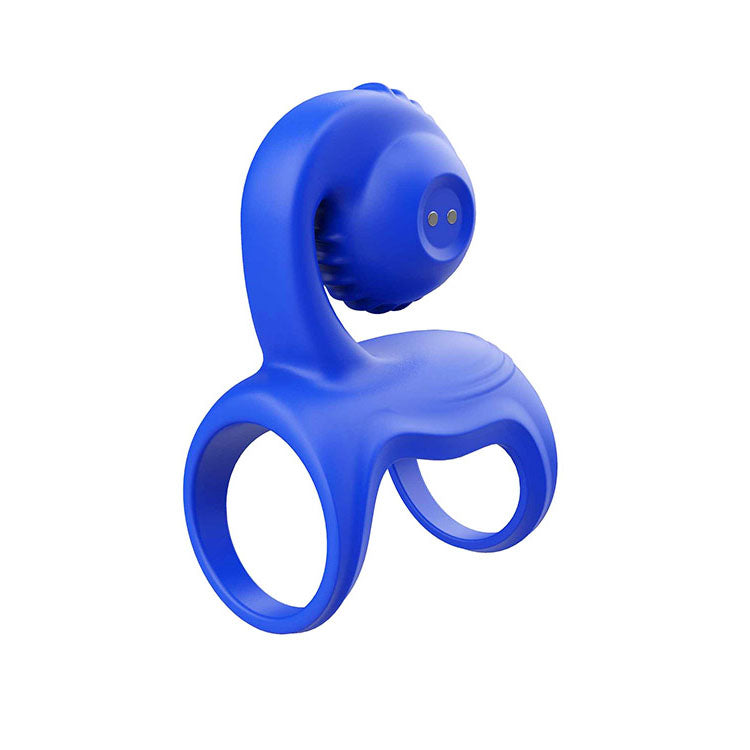 Adam & Eve ROCKIN & ROLLIN SNAIL -  USB Rechargeable Vibrating Couples Cage