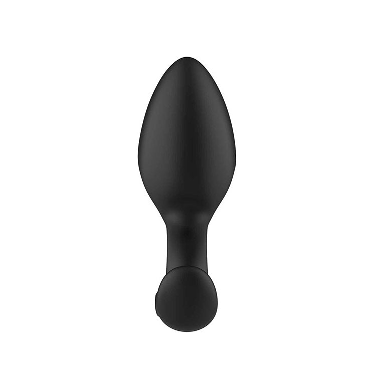 Adam & Eve OMEGA Vibrating Plug -  10 cm USB Rechargeable Vibrating Butt Plug with Remote