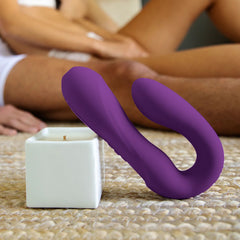 JimmyJane Reflexx Rabbit 1 Warming Vibe - Purple