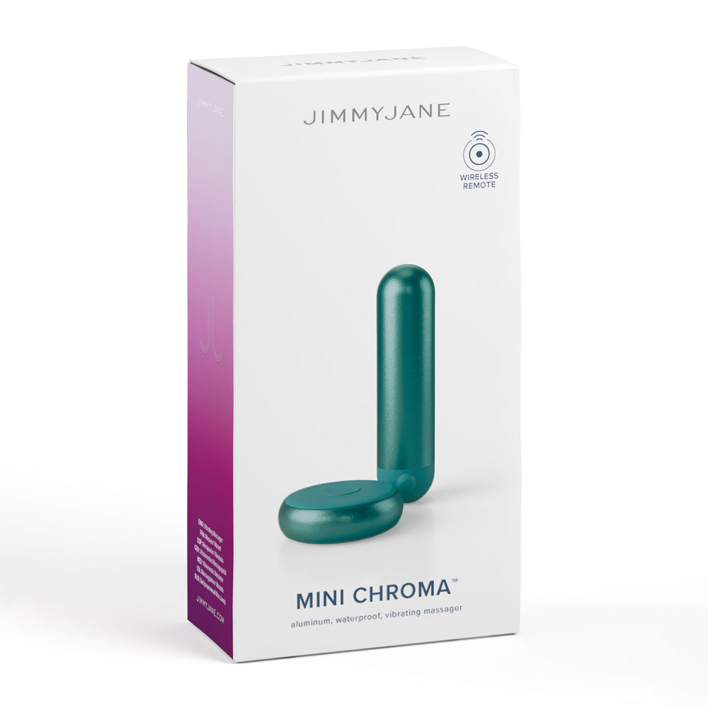 JimmyJane Mini Chroma Vibrating Bullet - Teal