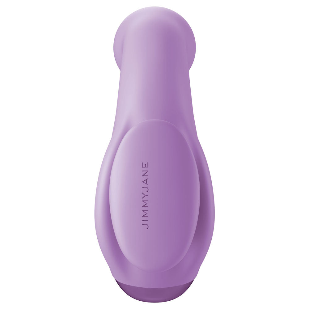 JimmyJane Curved Gripp G-Spot Finger Vibe - Purple