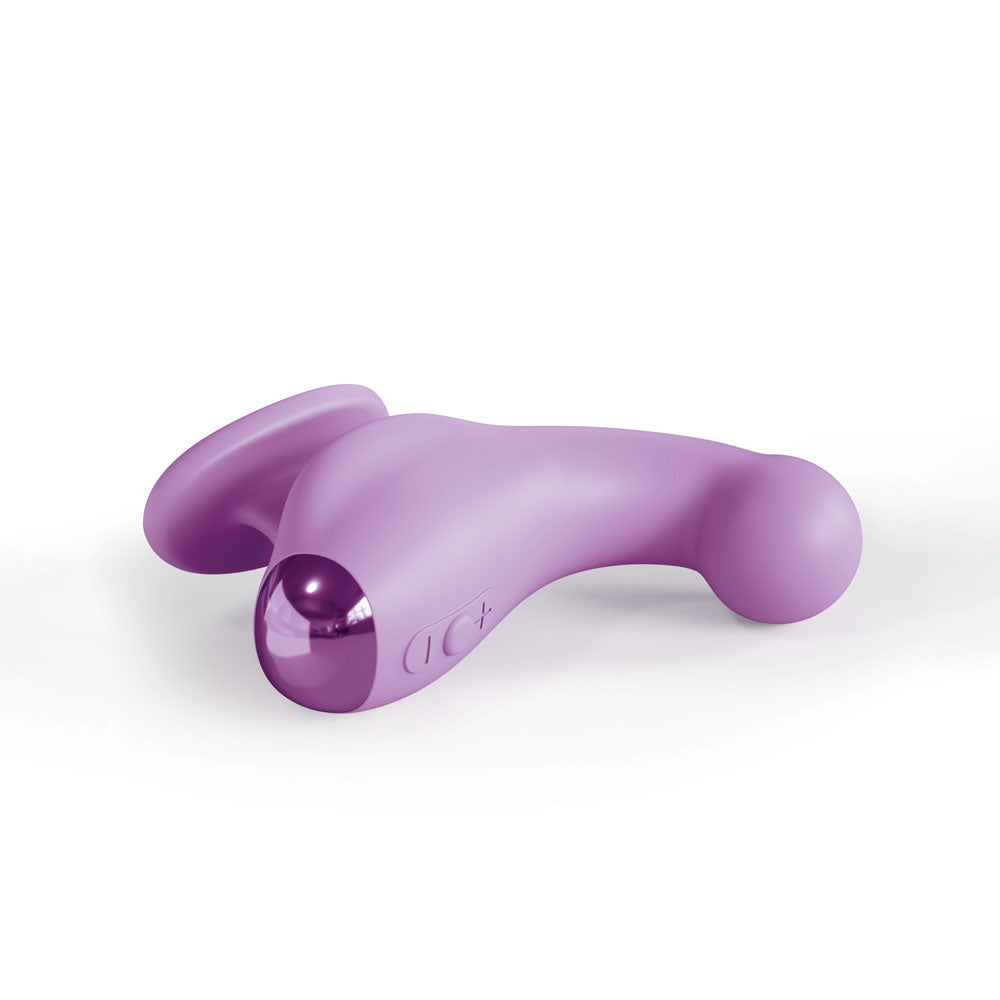 JimmyJane Curved Gripp G-Spot Finger Vibe - Purple