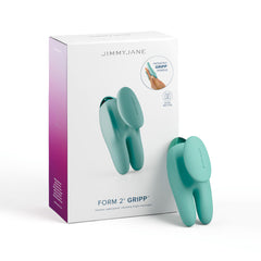 JimmyJane Form 2 Gripp Finger Vibe - Green