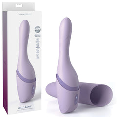 JimmyJane Hello Bang -  27 cm USB Rechargeable Warming & Thrusting Vibrator