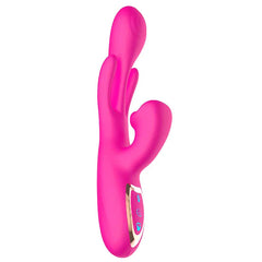 Adam & Eve THE HYPER WAVE - Pink - Pink 22.9 cm USB Rechargeable Rabbit Vibrator