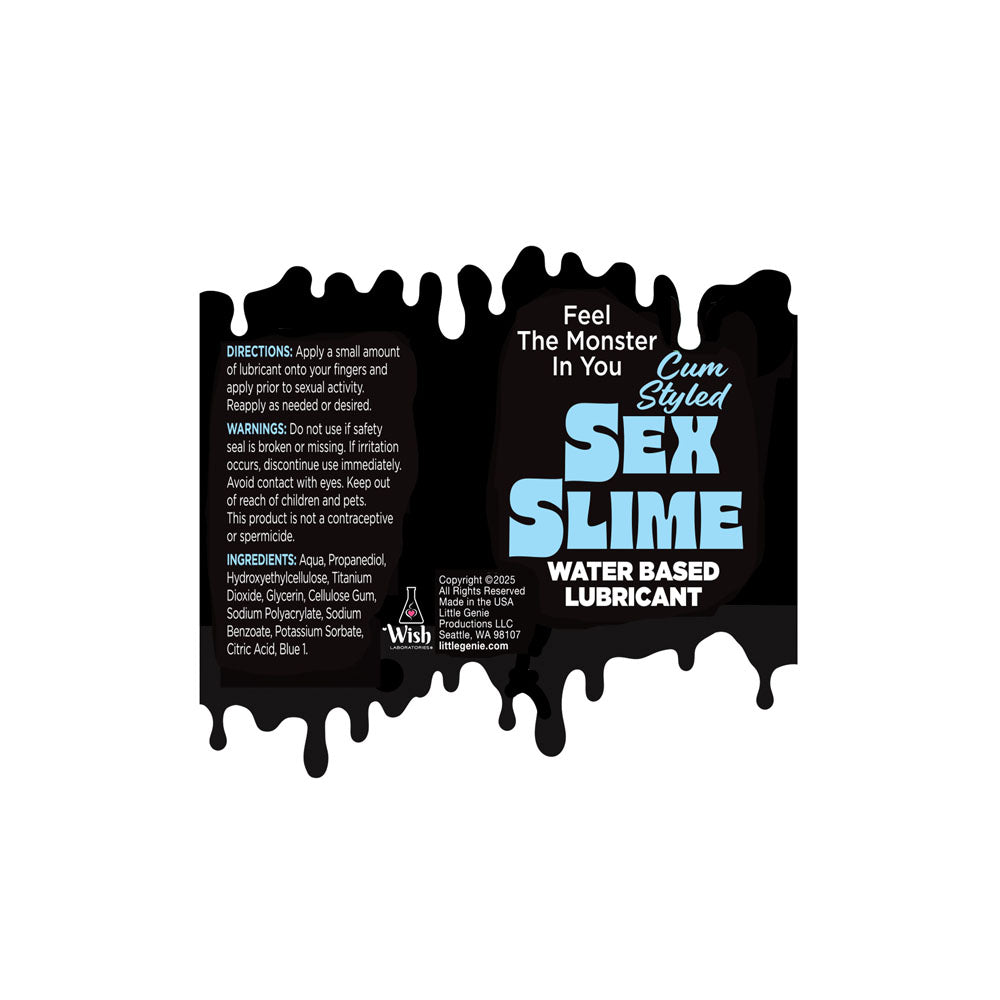 Sex Slime Cum Style Creature Lube Water Based Lubricant - 60 ml