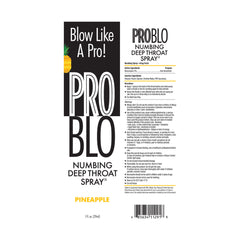 ProBlo Deep Throat Spray - Pineapple - Pineapple Flavoured Deep Throat Spray - 30 ml