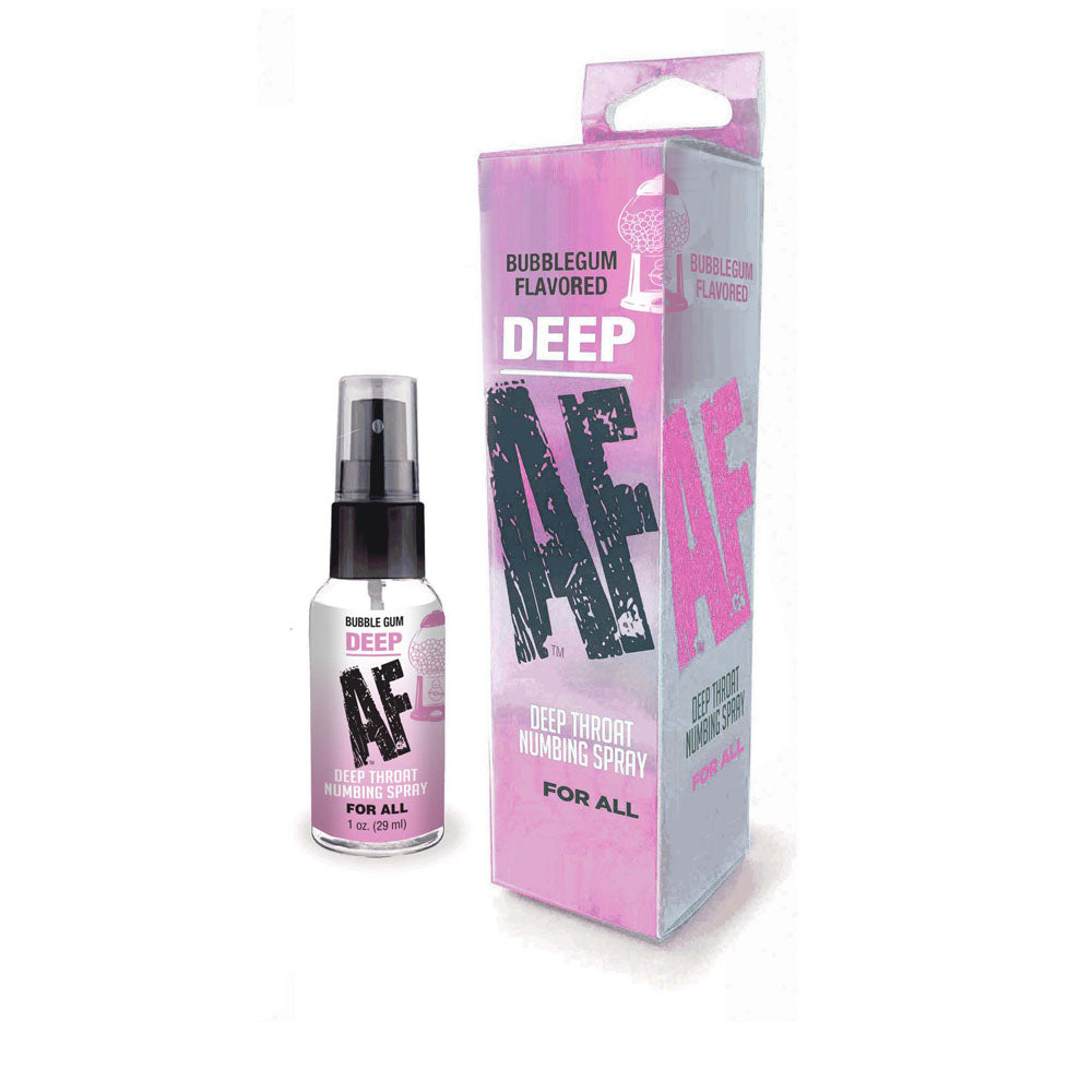 Deep AF Bubblegum Flavoured Deep Throat Spray - 29 ml
