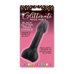 Glitterati  Glitter Penis Candle -  10 cm Penis Party Candle