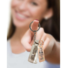 Super Fun Key Chain - Last Fuck I Have To Give - Novelty Keychain