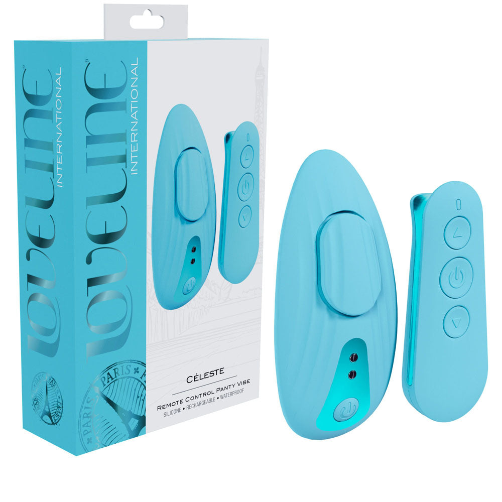 LOVELINE Celeste USB Rechargeable Panty Vibrator with Remote