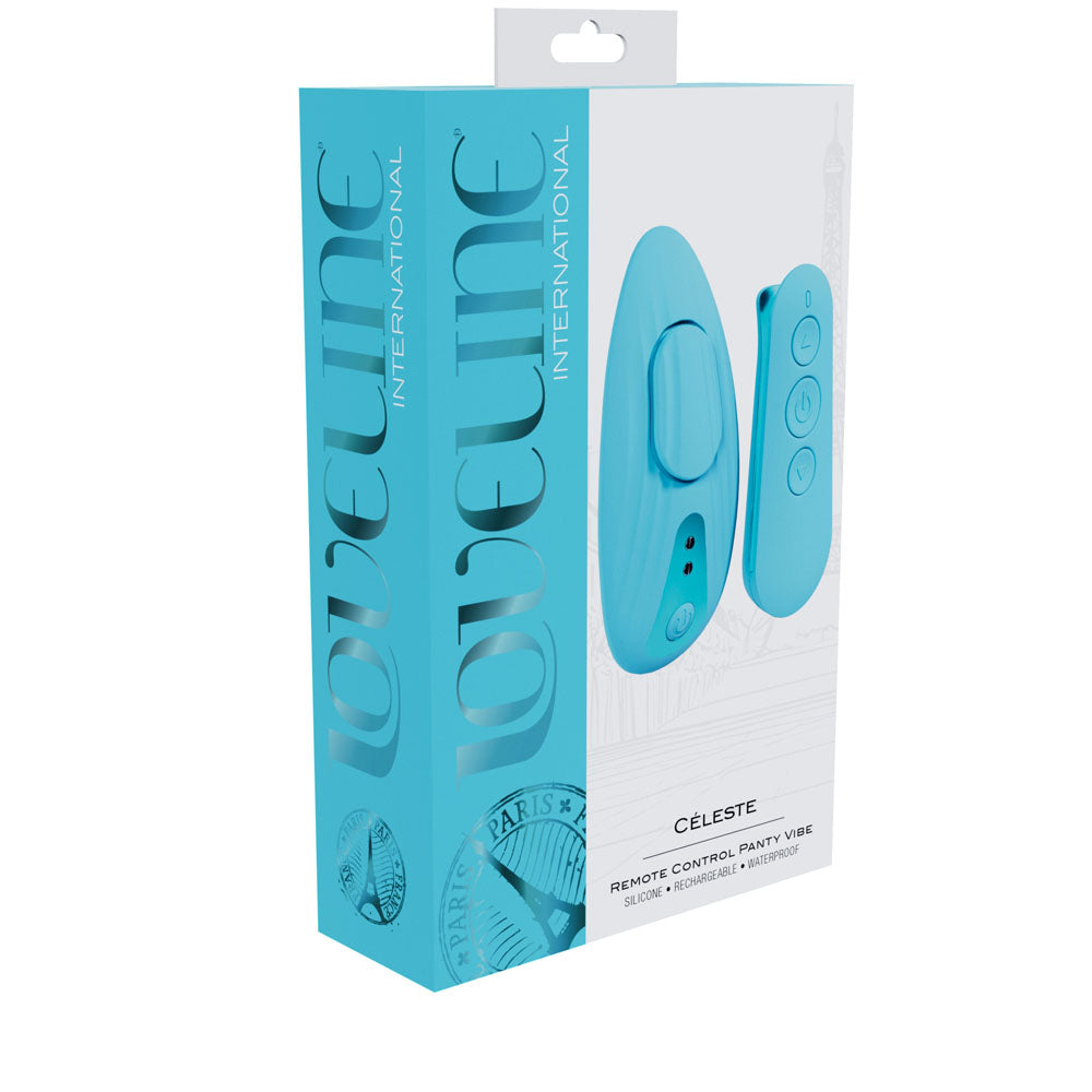 LOVELINE Celeste USB Rechargeable Panty Vibrator with Remote