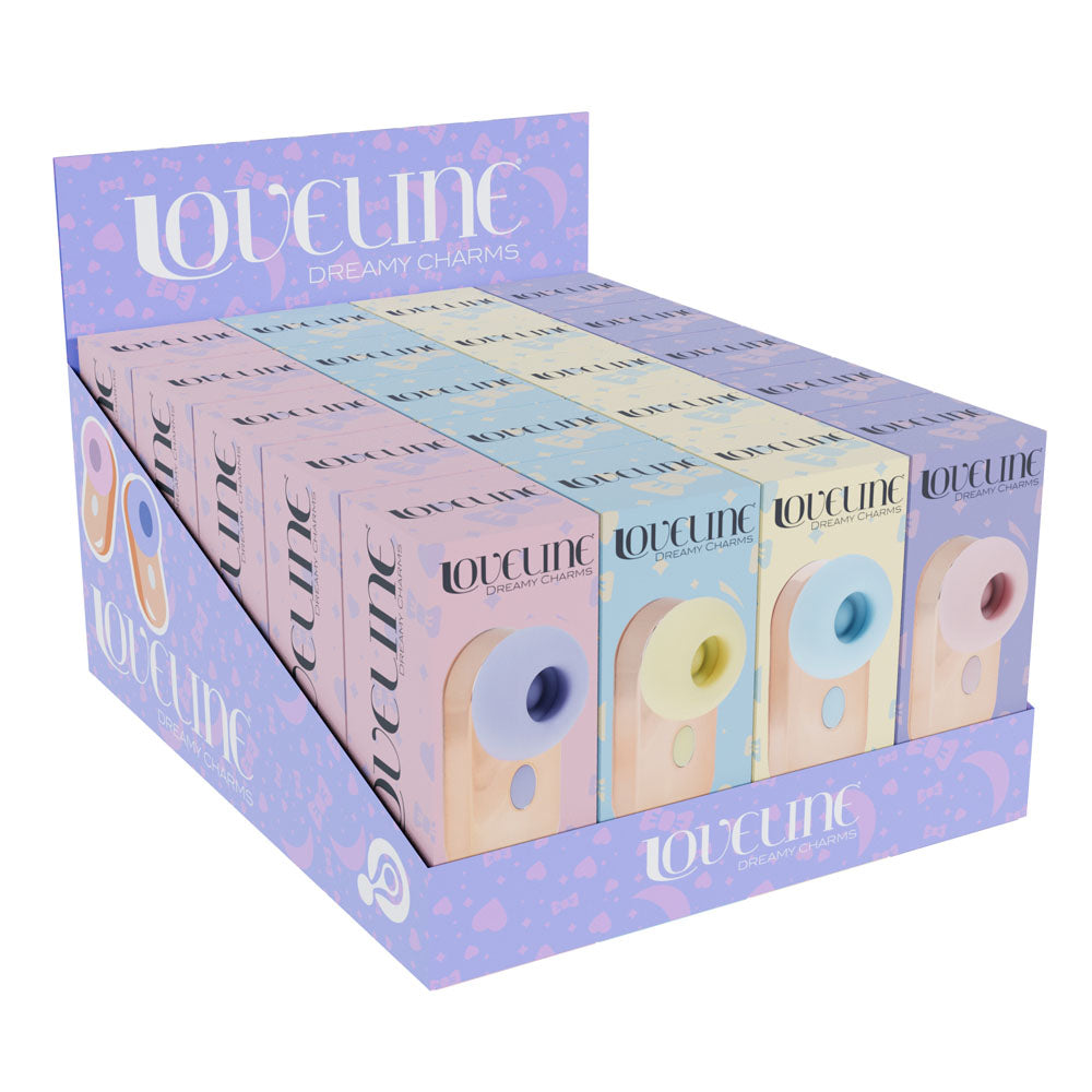 LOVELINE Budsie - AirTapTech - Counter Display of 20 - Rechargeable Air Tap Stimulator - Display of 20