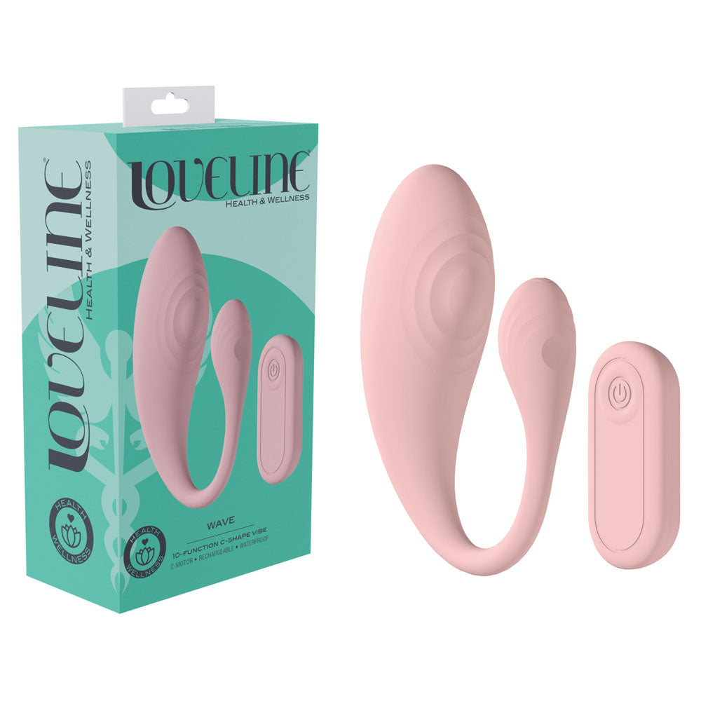 LOVELINE Wave G Spot Massager - Pink