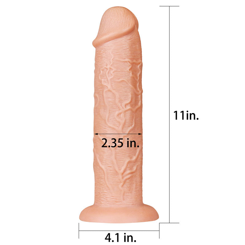King Size 11'' Realistic Dildo -  28 cm Dong