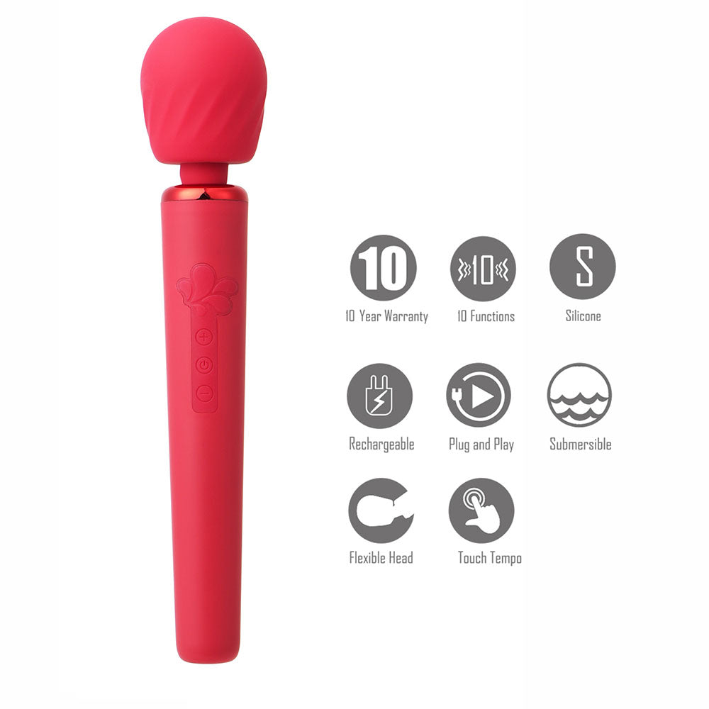 Maia NALA 30 cm USB Rechargeable Massage Wand